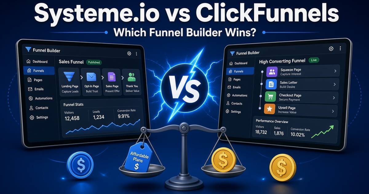 Systeme.io vs ClickFunnels